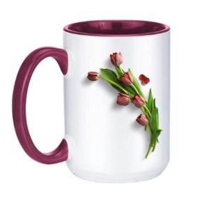 Hope That Steadies the Soul” Tulip Mug
