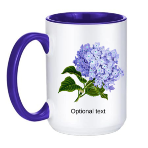 “Compassion as Compass” Hydrangea  Mug
