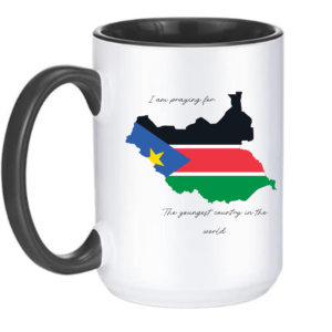 Prayer for South Sudan Inspirational Mug